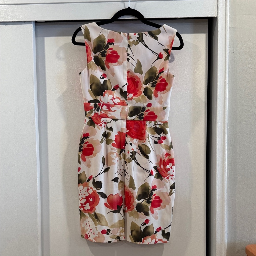 Dress Barn Floral Sheath Dress/ Woman/ Size Petite 4 - Picture 2 of 15
